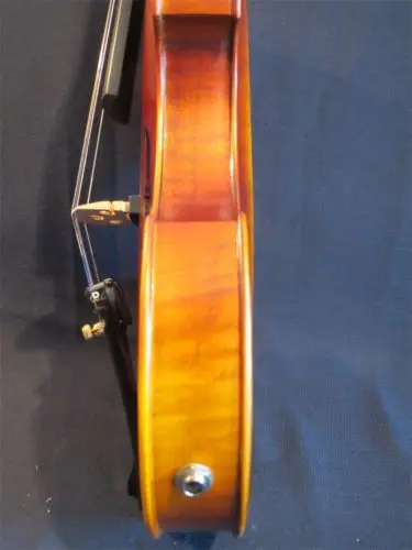 Электрическая скрипка ручной работы в стиле барокко коричневого цвета 4/4 +