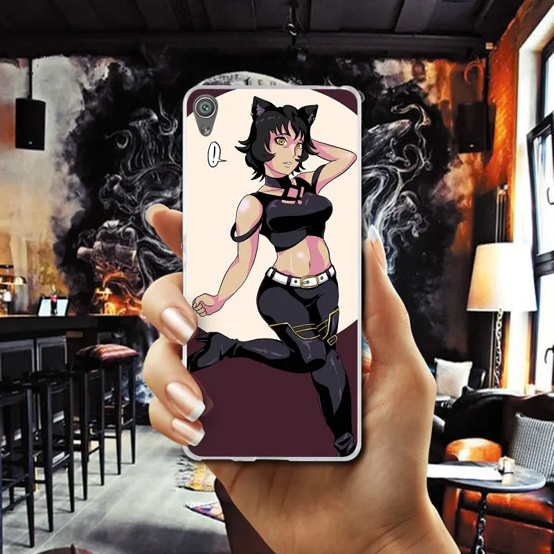 Популярные игры RWBY Мягкий силиконовый чехол-накладка для мобильного телефона из