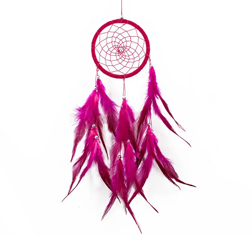 Ловец снов подвесное украшение подарок ремесло перо ветер кулоны искусство