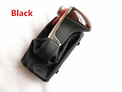 LHD ручка переключения передач Gaitor Boot Cover черный кожаный для Audi A4 B8 A5 Q5 A6 C7 4GD713139