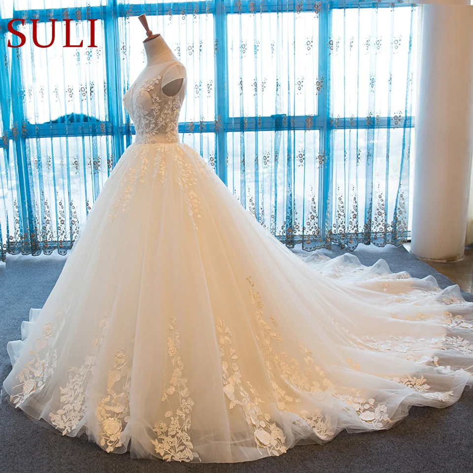 Женское свадебное платье винтажное кружевное с жемчугом свадебные