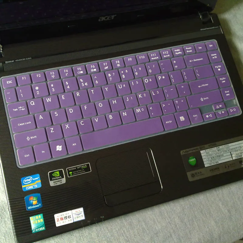 Силиконовый протектор клавиатуры для Acer Aspire 4750G 4752 4250 4738 3820G Новинка | Компьютеры и