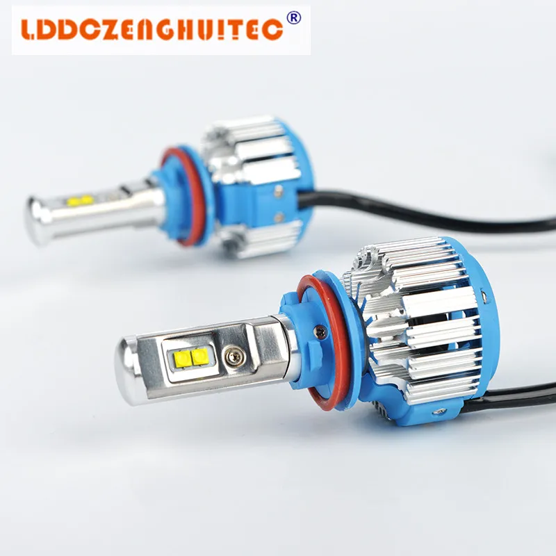 LDDCZENGHUITEC Автомобильные фары 70 Вт 9005 лм/комплект H1 H7 H4 Hi/Lo H11 9006 HB3 HB4