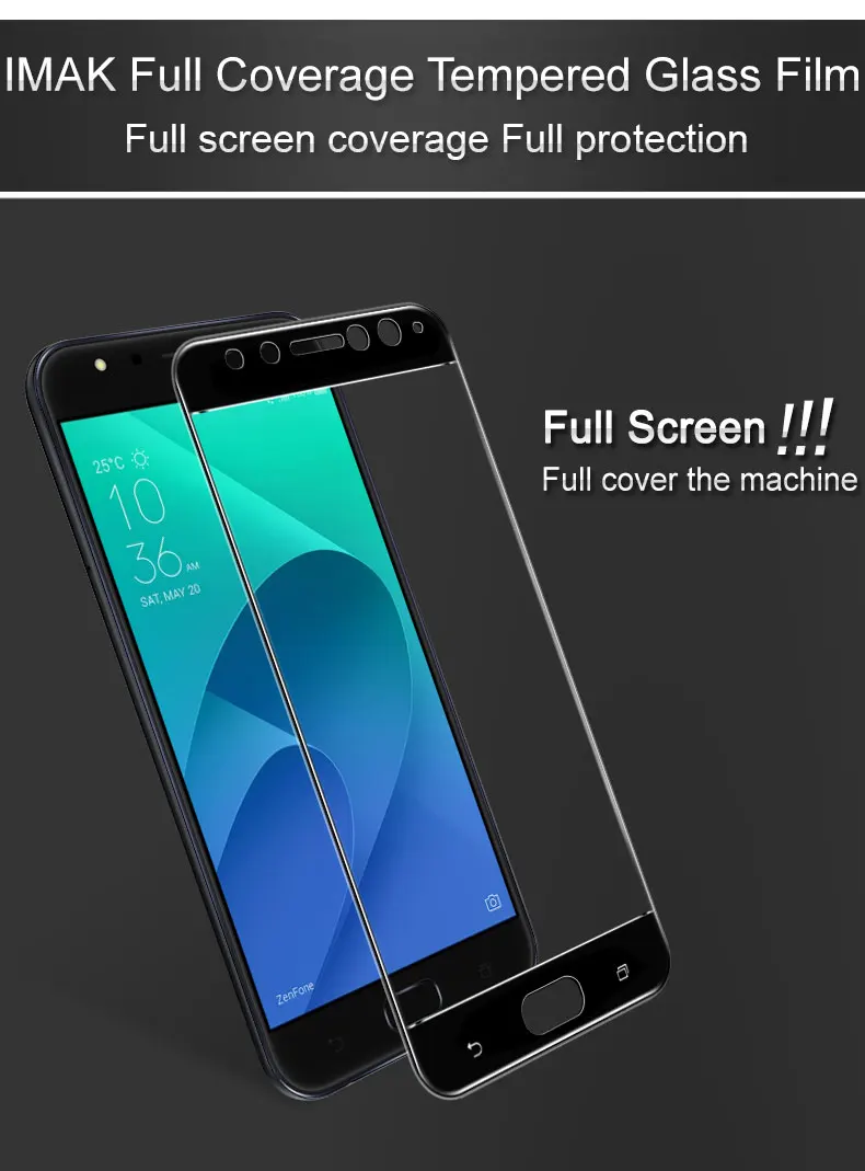 Для Asus ZenFone 4 Selfie Pro ZD552K Защитная пленка для экрана iMAK из закаленного стекла для Asus ZenFone 4 Selie Pro