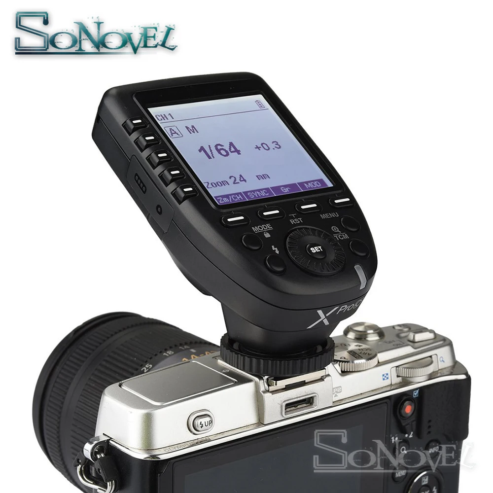 В наличии Godox XPro-O 2 4G TTL беспроводной высокоскоростной синхронизатор 1/8000s Flash