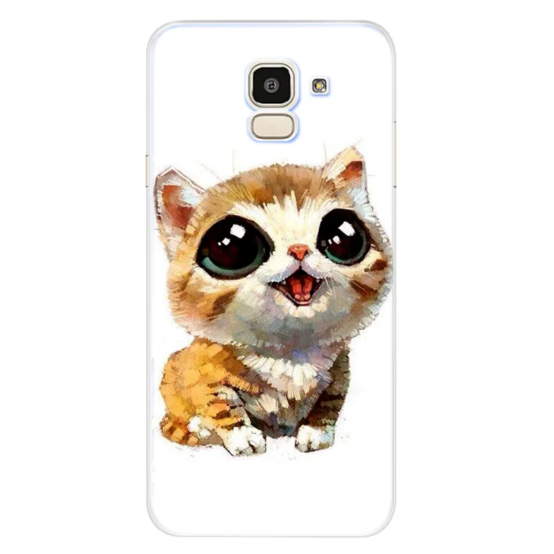 Для Samsung Galaxy A5 2016 2015 2017 prime J1 J2 J3 J5 J7 S8plus Note 8 TPU силиконовый чехол с милым животным