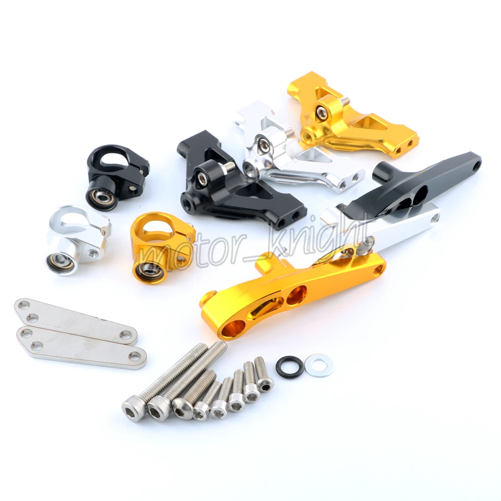 

For Kawasaki Ninja ZX14R ZZR1400 2006-2012 Steering Damper Stabilizer Safety Control w/ Mounting Bracket Anodized, 22 Colors