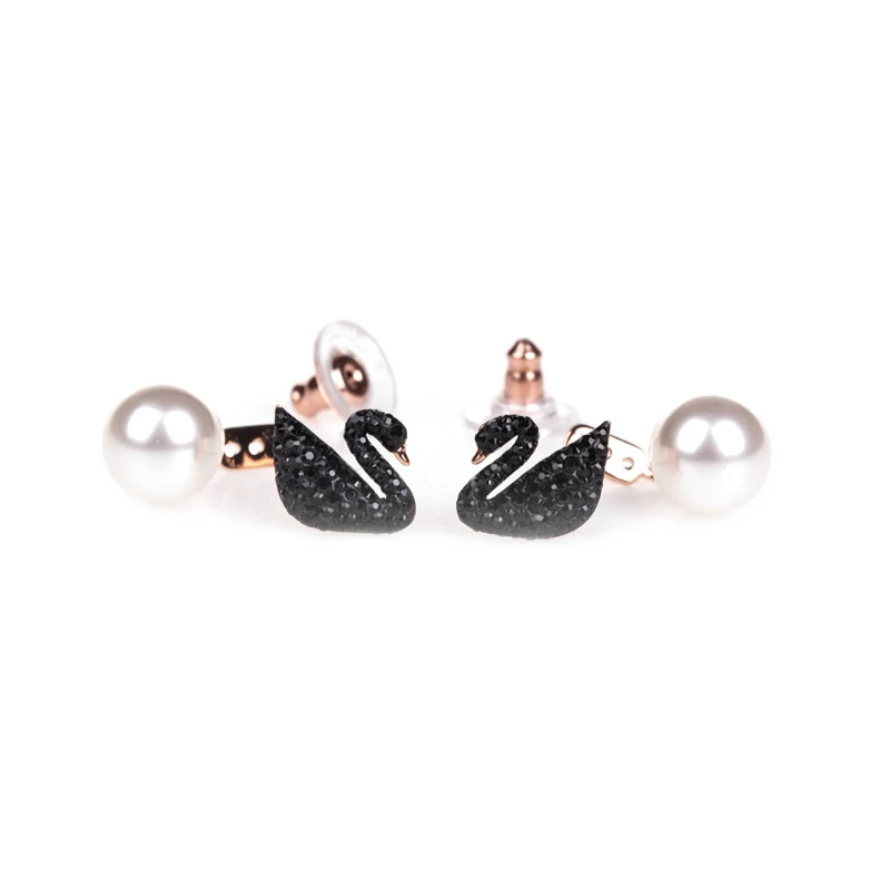 Swarovski знаковые Лебедь Серьги 5193949/5144289/5447083/5447089/5457182/5489533/5382367