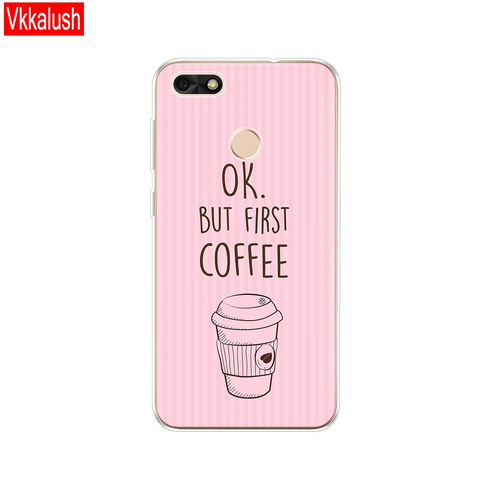 80014 Силиконовый чехол 5," huawei P9 Lite Mini, Мягкий ТПУ huawei Nova Lite SLA-L22 чехол для задней панели huawei Y6 Pro чехол - Цвет: 80014