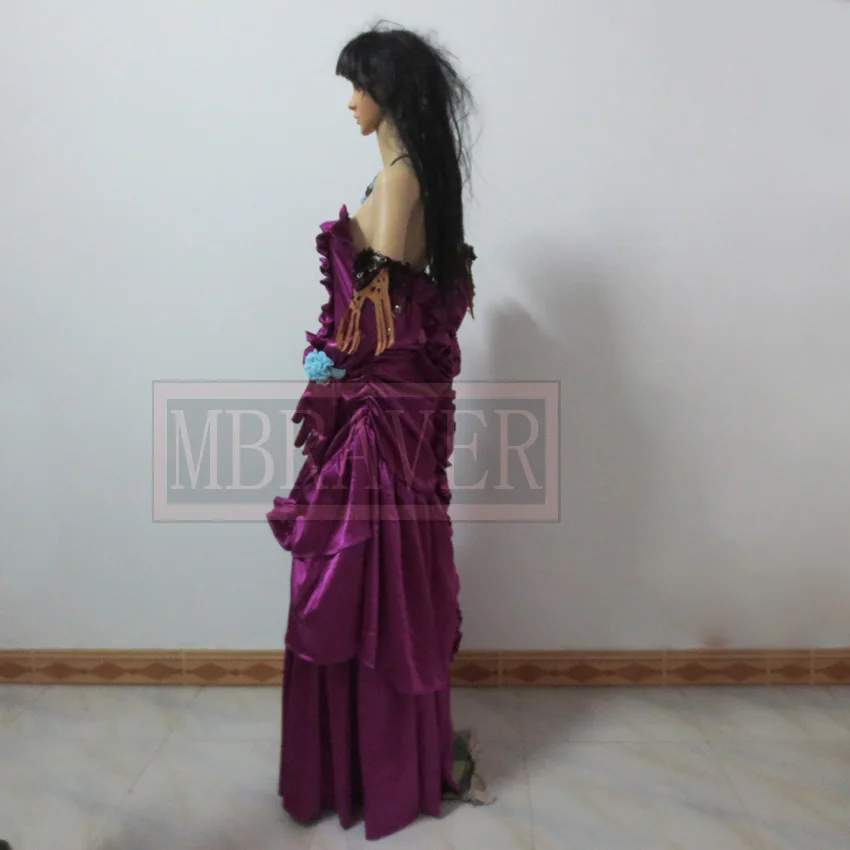 Пурпурное платье-освободитель для косплея костюм | Тематическая одежда и