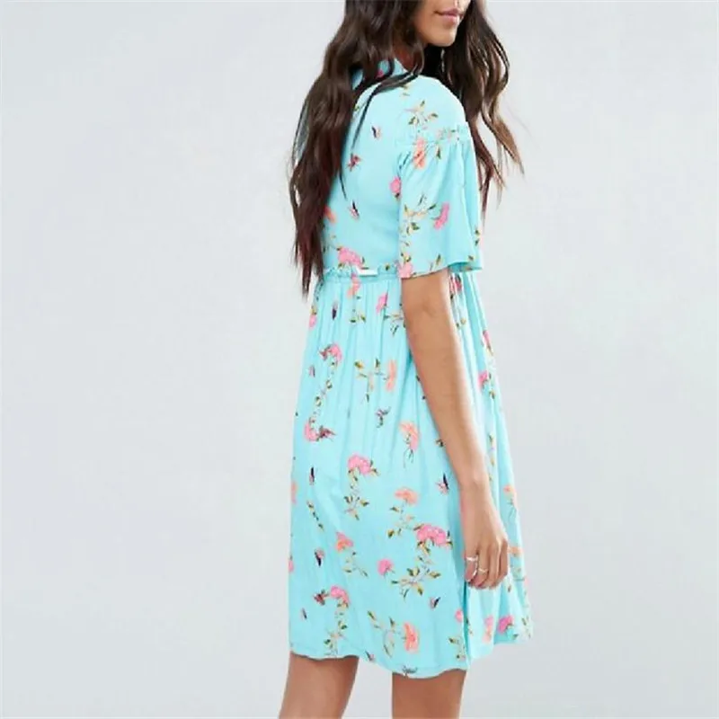 Оптовая продажа Прямая поставка женское Повседневное платье для беременных с