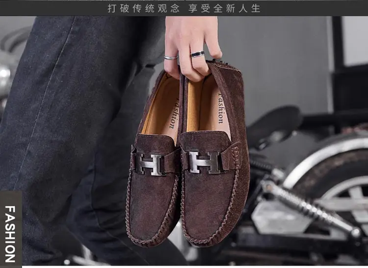 Mocassin homme/мужские лоферы; повседневная обувь; модная кожаная обувь для вождения; мужские мокасины; мужские лоферы; Цвет Черный