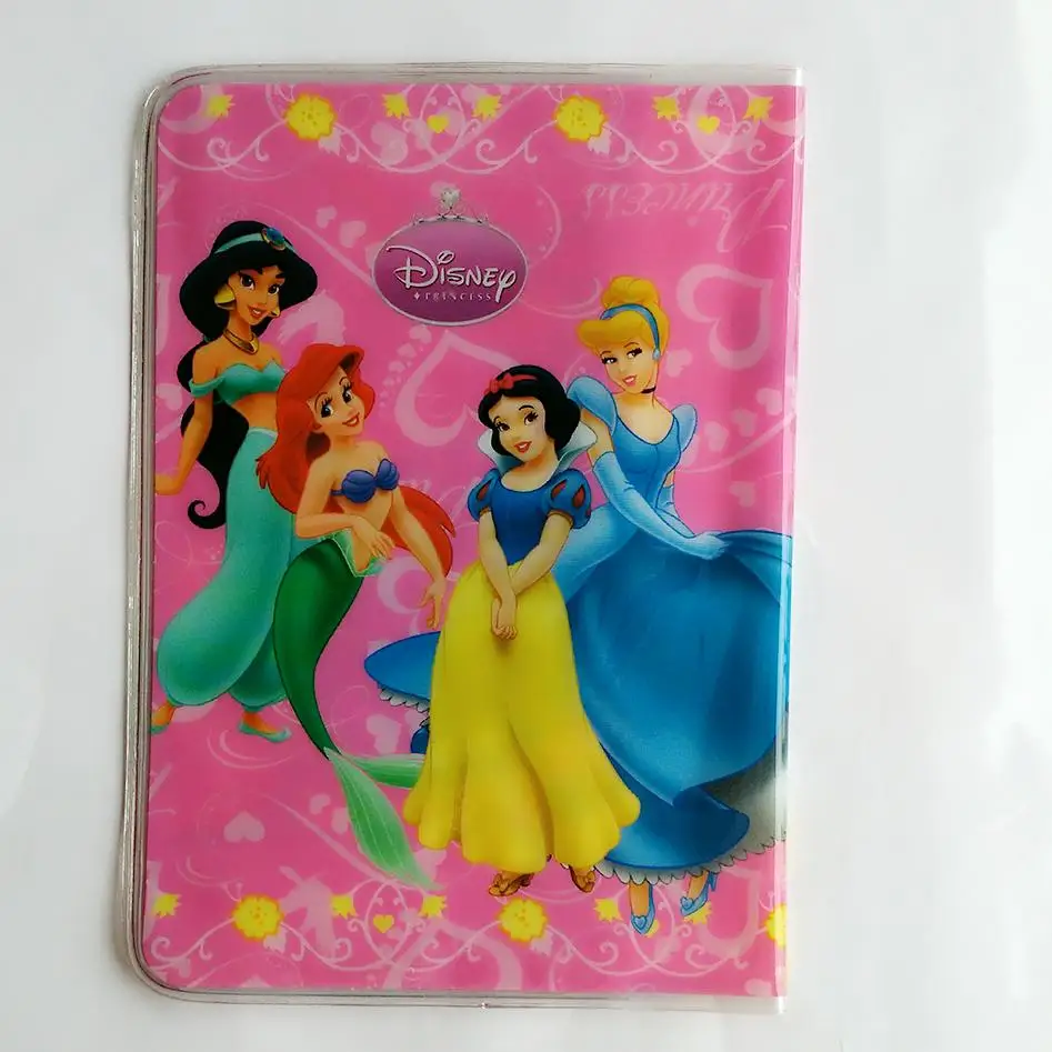 Держатель для паспорта принцессы из искусственной кожи Женская Обложка Чехол