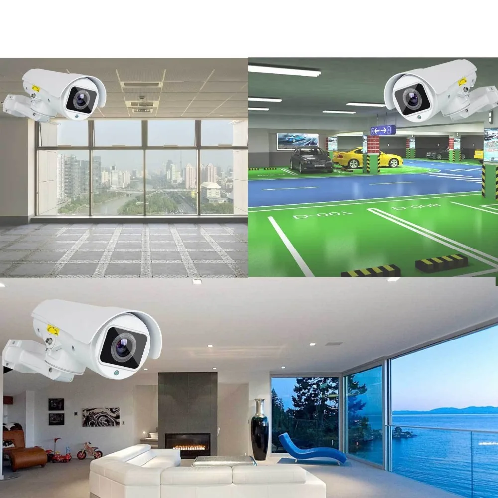 Inesun 1080 P 2MP на открытом воздухе безопасности Камера 4X/10X Оптический зум 4-в-1 HD CVI TVI/AHD/CVBS Водонепроницаемый ИК Ночное видение аналоговые камеры высокого разрешения