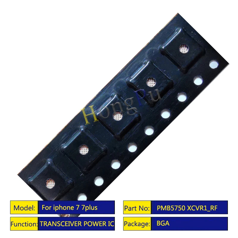 1 20 шт./лот 100% новый XCVR1_RF PMB5750 5750 для iPhone 7 7plus приемопередатчик питания IC PMU чип