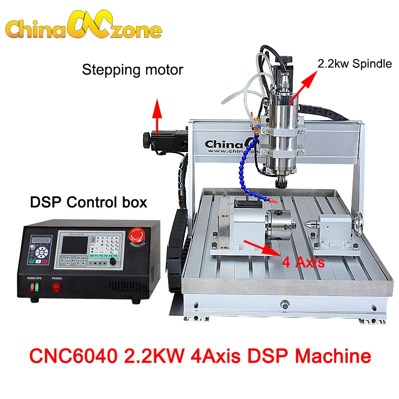 

Фрезерный станок с ЧПУ 6040, кВт, 4 фрезерный станок с ЧПУ для резьбы по дереву, гравировальный станок, охлаждающий блок управления