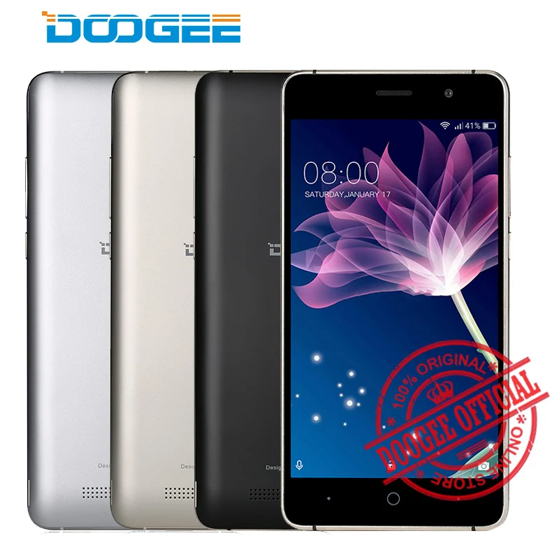 Doogee X10 мобильного телефона 5 0 дюйма MTK6570 Dual Core Android 6 512 MB Оперативная память 8 GB