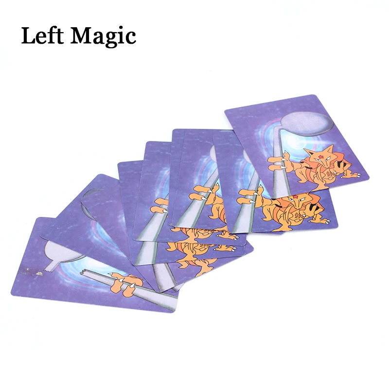 Набор ложек для карт карты волшебные трюки специальные сменные ложки магии