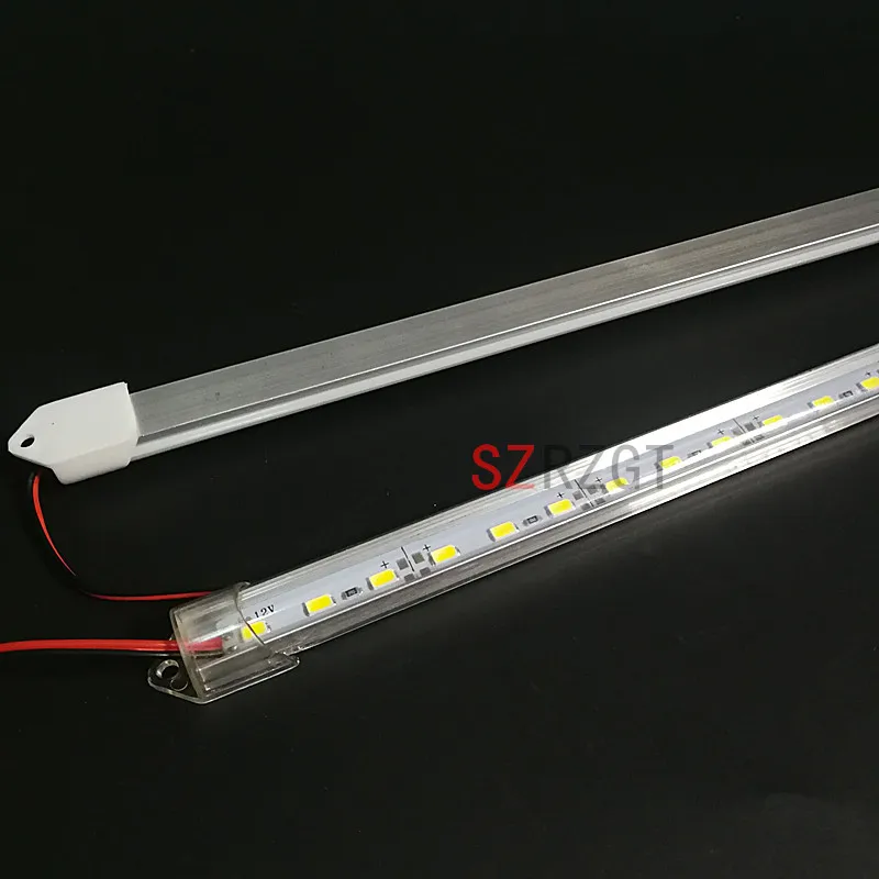 5 шт. 50 см DC12V SMD 5630/5730 светодиодная Жесткая полоса + крышка для ПК Светодиодная