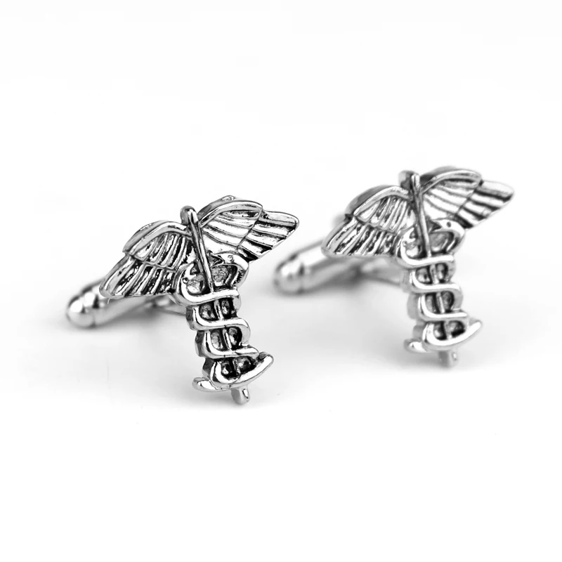 Модные медицинские символы dongsheng запонки Caduceus аксессуары для врачей и медсестер