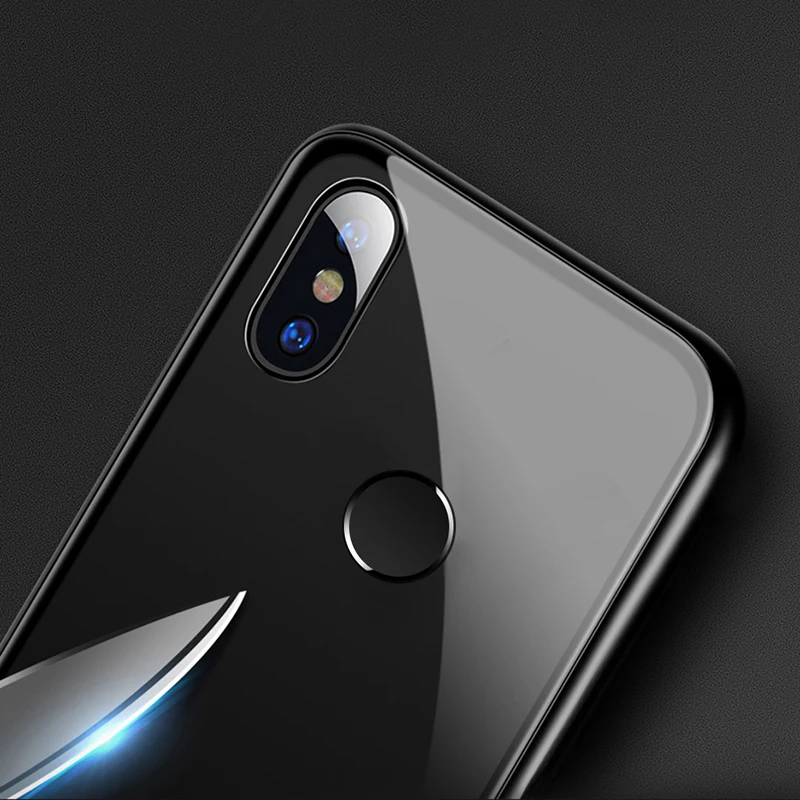 Чехол CHYI со встроенным магнитом для Xiaomi Mi 8 SE прозрачный чехол из закаленного