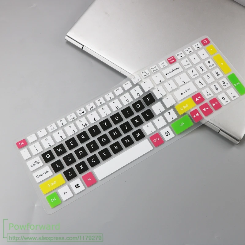 candyblack Для acer деталь нитро-двигателя Himoto Redcat 5 AN515-42 AN515 42 AN515-52 AN515 42, 51, 52, модель 51ez 51by 791p 15,6 силиконовый чехол для клавиатуры для ноутбука Защитная крышка - Цвет: candyblack