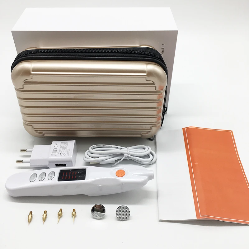 Уход За Кожей Лица Пятновыводитель темных загрязнений Лазерная плазменная ручка