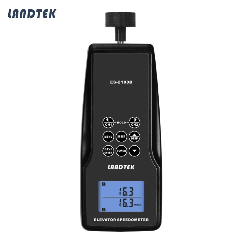 

ES-2100B Elevator Speedometer Statistical Type Handheld Speedometer,Designed for Adjustment, Maintenance,Inspection of Elevator