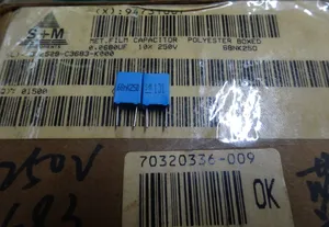 2019 горячая распродажа 20 шт50 шт EPCOS 0,068 мкФ250v (68nf 683) 5 мм новые пленочные конденсаторы бесплатная доставка