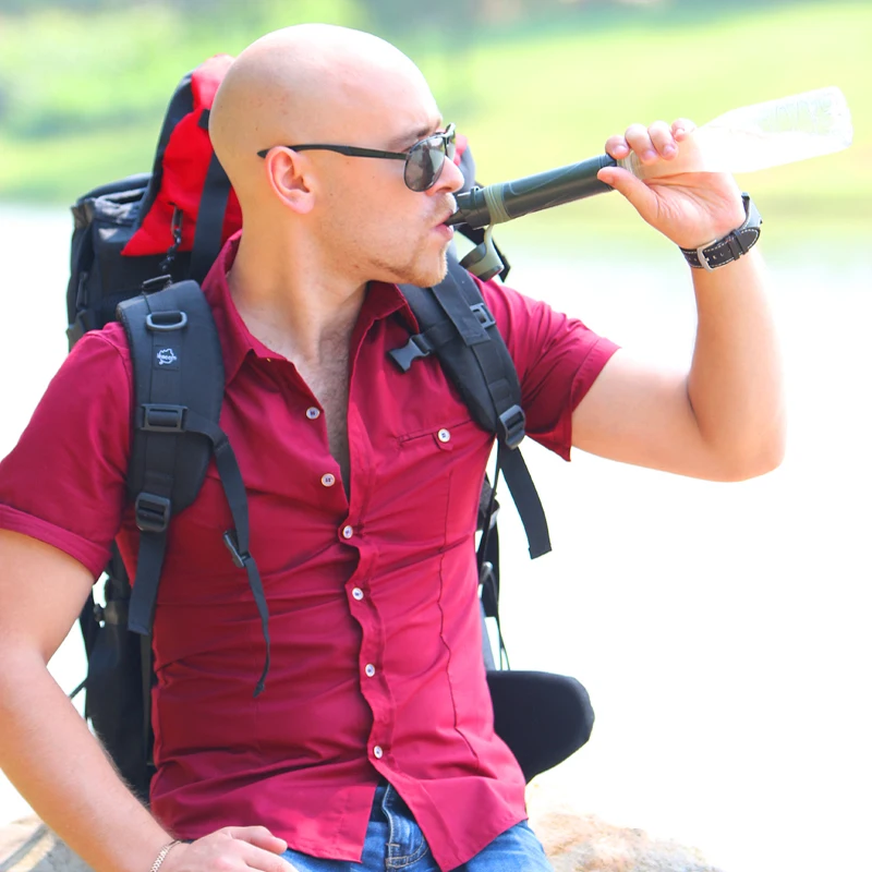 Miniwell оборудование для приключений соломенный фильтр воды портативный набор