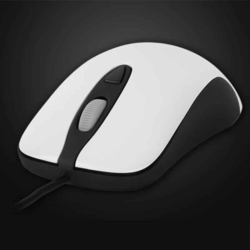 Сталь Kinzu V2 игровой Мышь USB Проводная 3200 Точек на дюйм оптический 60IPS CS DOTA2 Поддержка официальный проверки