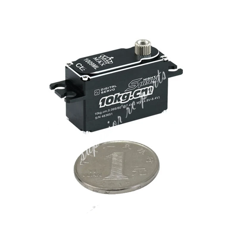 Kingmax CLS1009ML 31g 10kg. cm Мини Бессердечный высокоскоростной цифровой сервопривод с