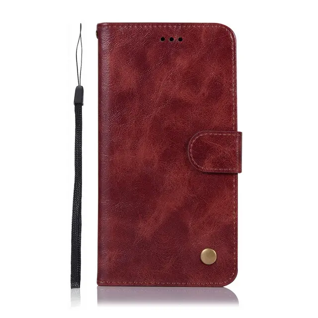 Бордовый Роскошный флип Etui для samsung A50 чехол Coque samsung A30 чехол из искусственной кожи кошелек Подставка для samsung Galaxy A40 чехол Galaxy A70 A20 - Цвет: Бордовый