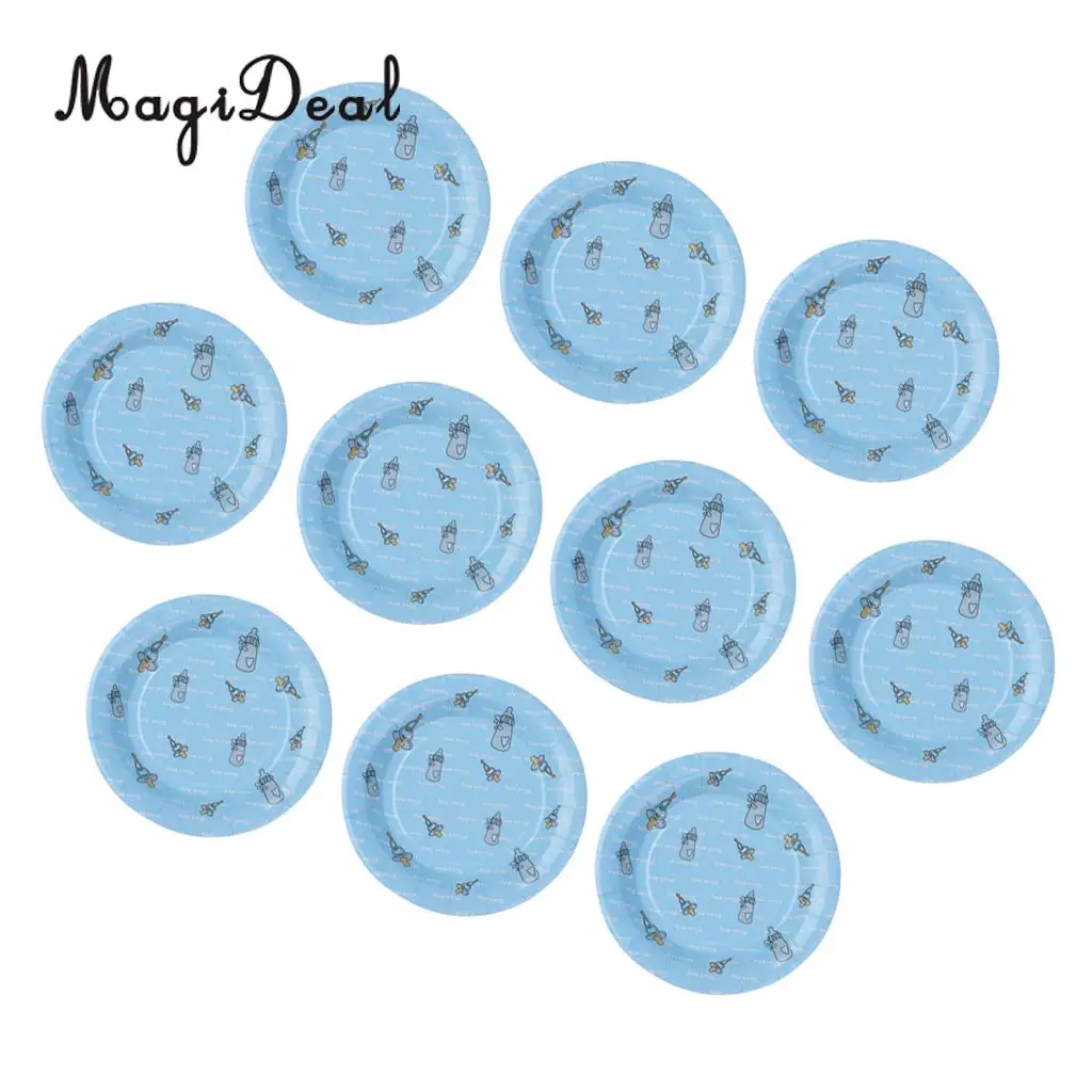 20 комплектов одноразовые бумажные тарелки для детей|supplies party|party supplies set |