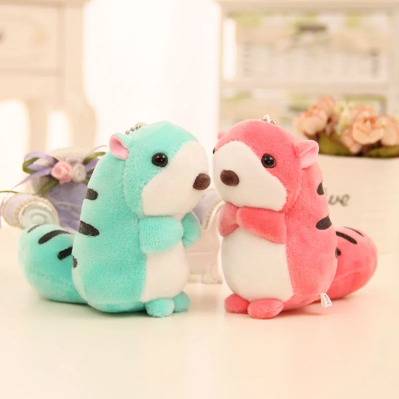 Горячие 10 см Kawaii Маленький Енот плюшевые Игрушечные лошадки мягкие Животные
