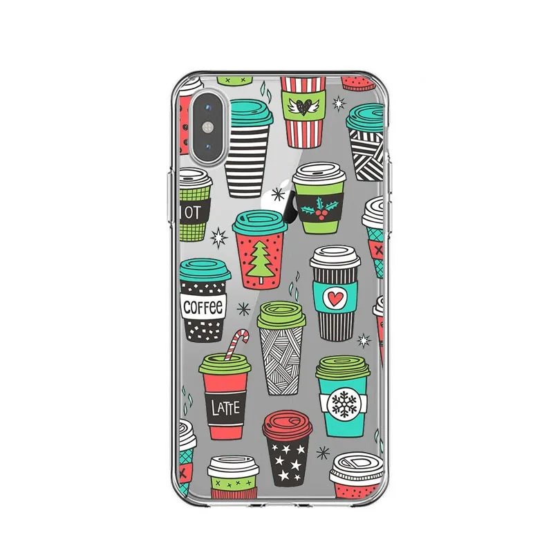 Vogue girl чехол для iPhone 11Pro Max Merry Christmas new year elk мягкий чехол для телефона для iPhone 5S, SE 6 6S 7 8 Plus X XS MAX XR - Цвет: TPU