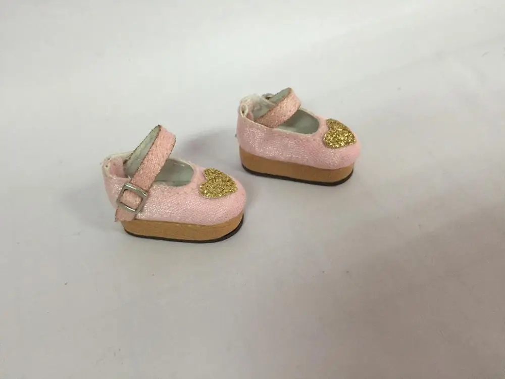 Кукла обувь для blyth Azone куклы OB кукла licca и т. Д. Длина: 2,8 см - Цвет: light pink