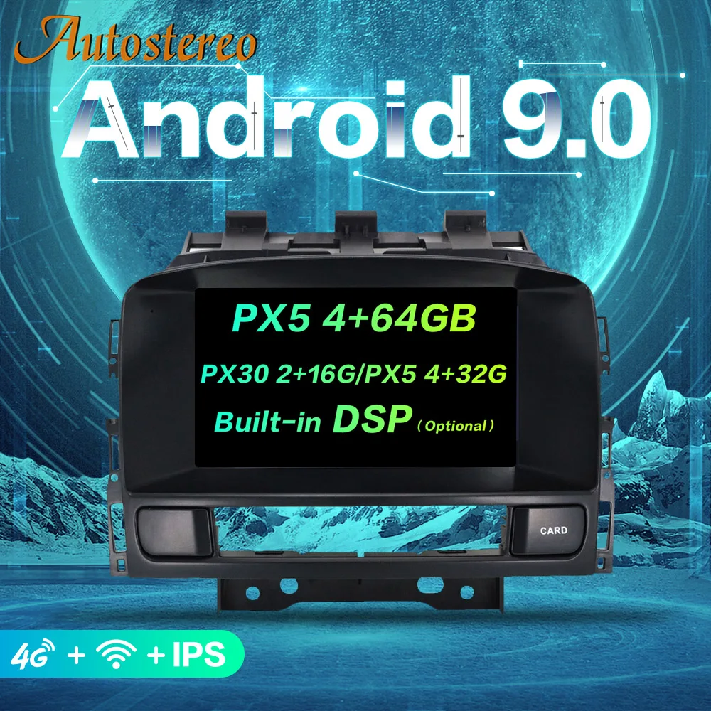 Android 9 автомобильный dvd-плеер gps навигация Радио стерео для OPEL Vauxhall Holden Astra J 2010+ Мультимедиа Радио магнитола ips