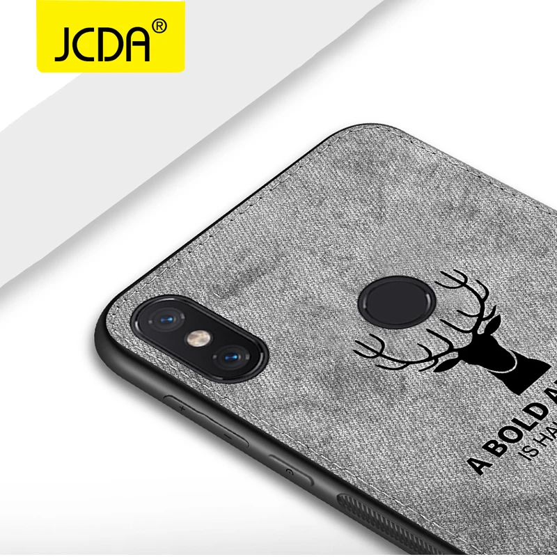Xiaomi Redmi Note 5 Чехол JCDA Роскошные Рождественский олень ткань телефон чехлы для pro