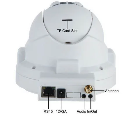 Full HD 1080 P wi-fi IP камера беспроводная поворотная cam панорамирования и наклона 2.8 - 12 мм