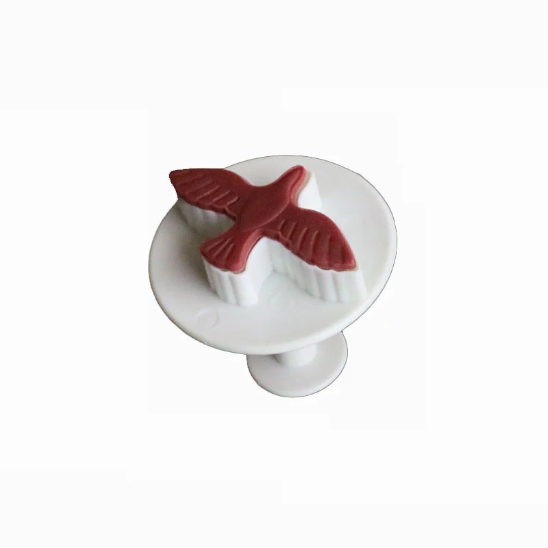 3Pcs/Set Cake Decorative Mold Plastic Pigeon Bird Plunger Cutter Fondant Cookies Decorating Kitchen Baking DIY Tools CT1015 | Дом и сад