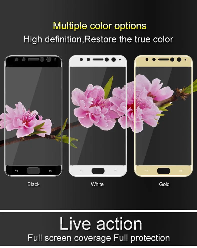 Для Asus ZenFone 4 Selfie Pro ZD552K Защитная пленка для экрана iMAK из закаленного стекла для Asus ZenFone 4 Selie Pro