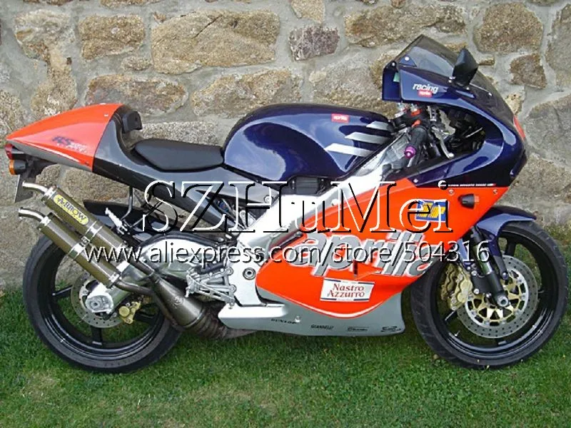 Корпус для Aprilia глянцевый черный RS 125 1999 2000 2001 2002 2003 2005 84SH3 RS4 RS-125 RSV125 RS125 99 00 01 02 03 04 05 обтекатели - Цвет: No.  7
