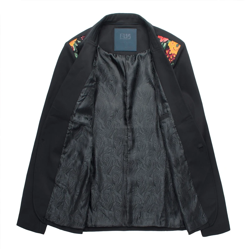 Бесплатная доставка новый модный мужской Тонкий Повседневный осенний костюм с