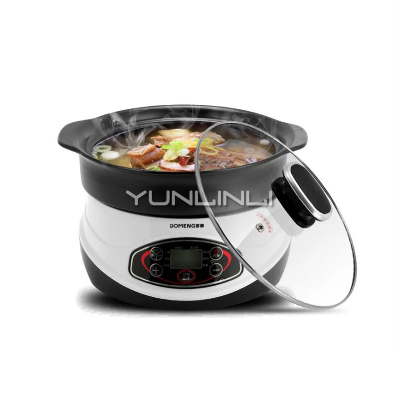 Healthy Ceramic Stew Pot 3L Multifunctional Electric Stew Pot Household Mini Cooker HT-30D