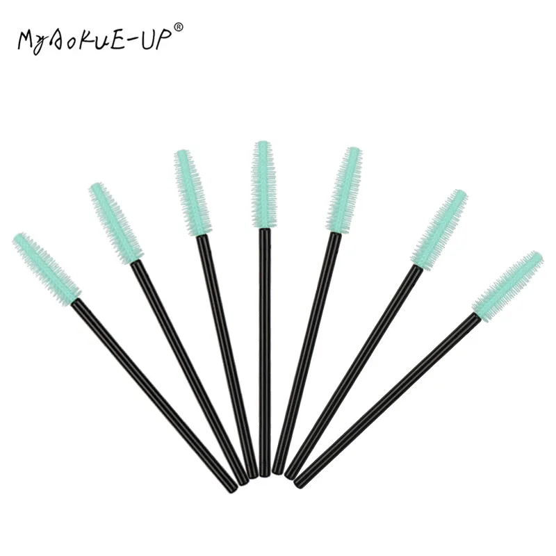 1000 шт. силиконовая тушь для ресниц аппликатор профессиональная кисть Мятная
