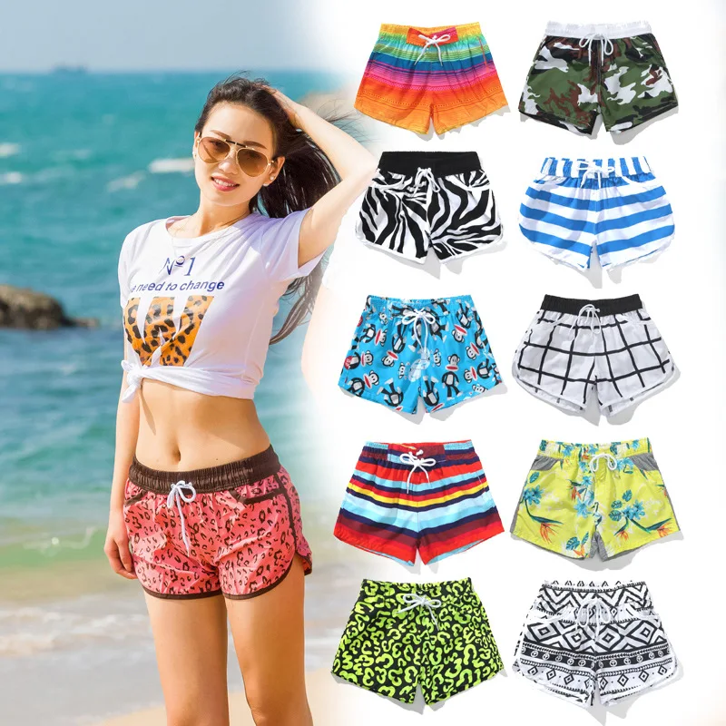 Быстросохнущие женские пляжные шорты оптом пляжная одежда для серфинга короткие
