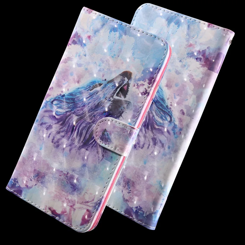 Флип кожаный чехол для Fundas samsung Galaxy A10 A20 A30 A40 чехол для coque samsung A50 A70 чехол 3D панда кошелек чехол для телефона s