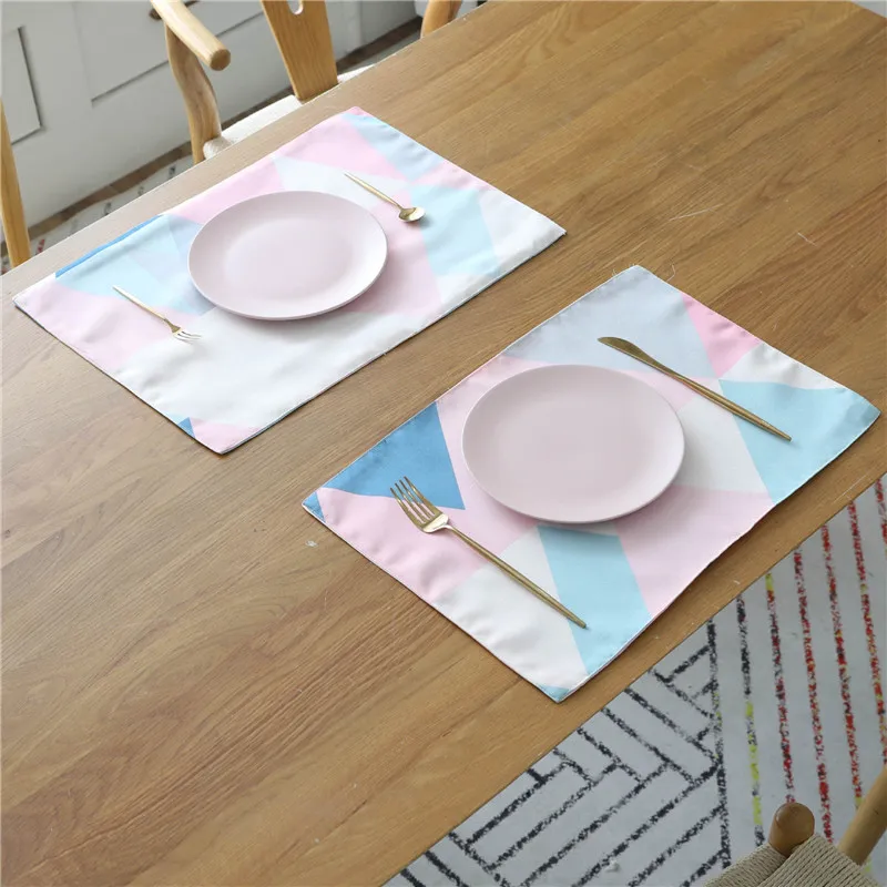 Нордическая Геометрическая Печать настольный флаг современная модная скатерть