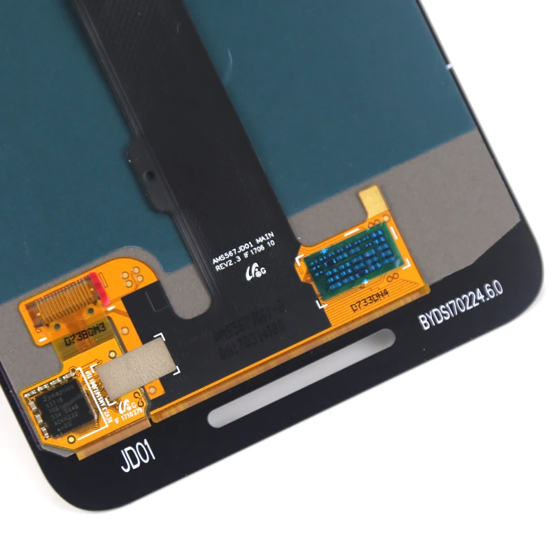 Для Nexus 6P LCD экран дисплей 5 7 дюймов Новый Сменный дигитайзер с сенсорным экраном в